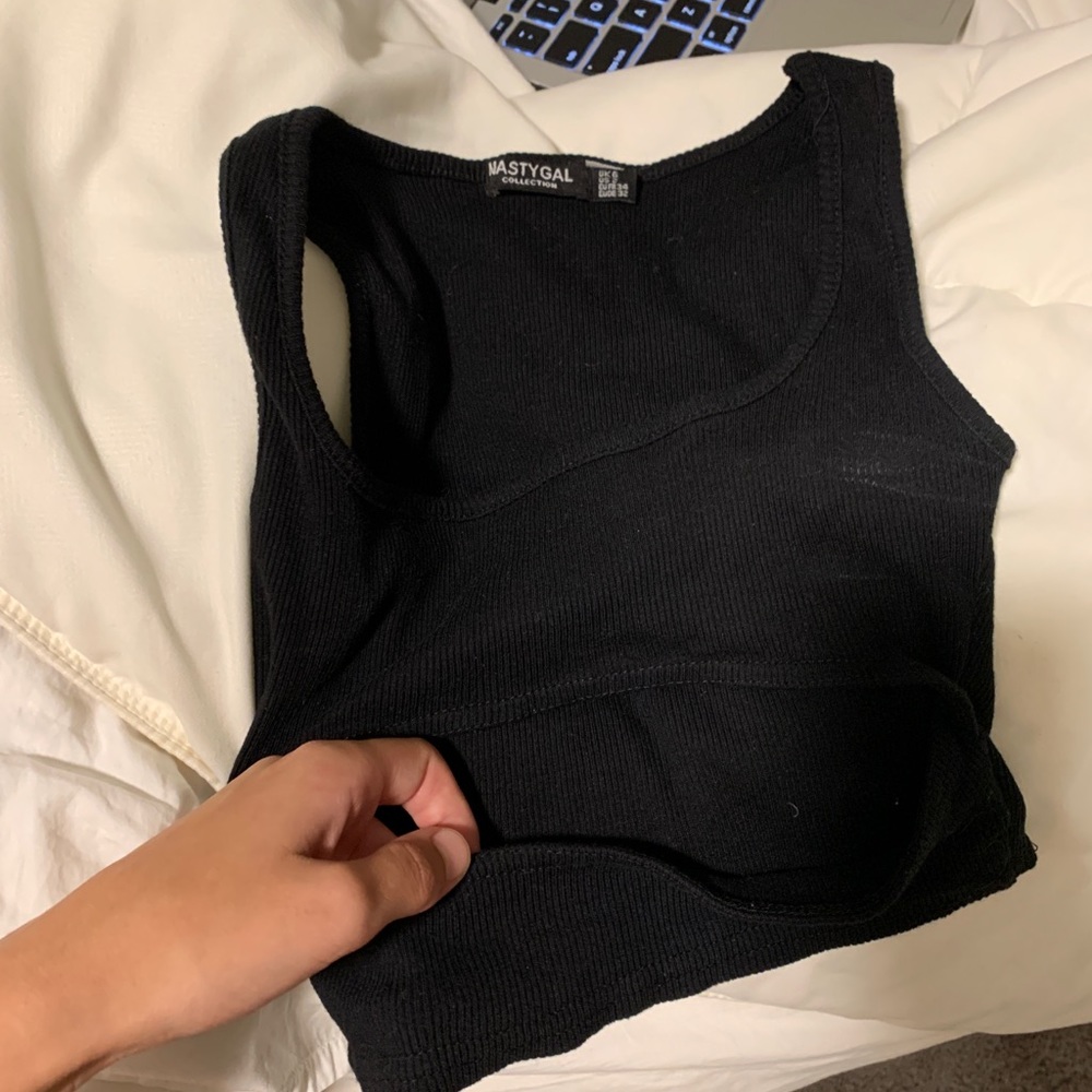 Nasty gal cut out crop top